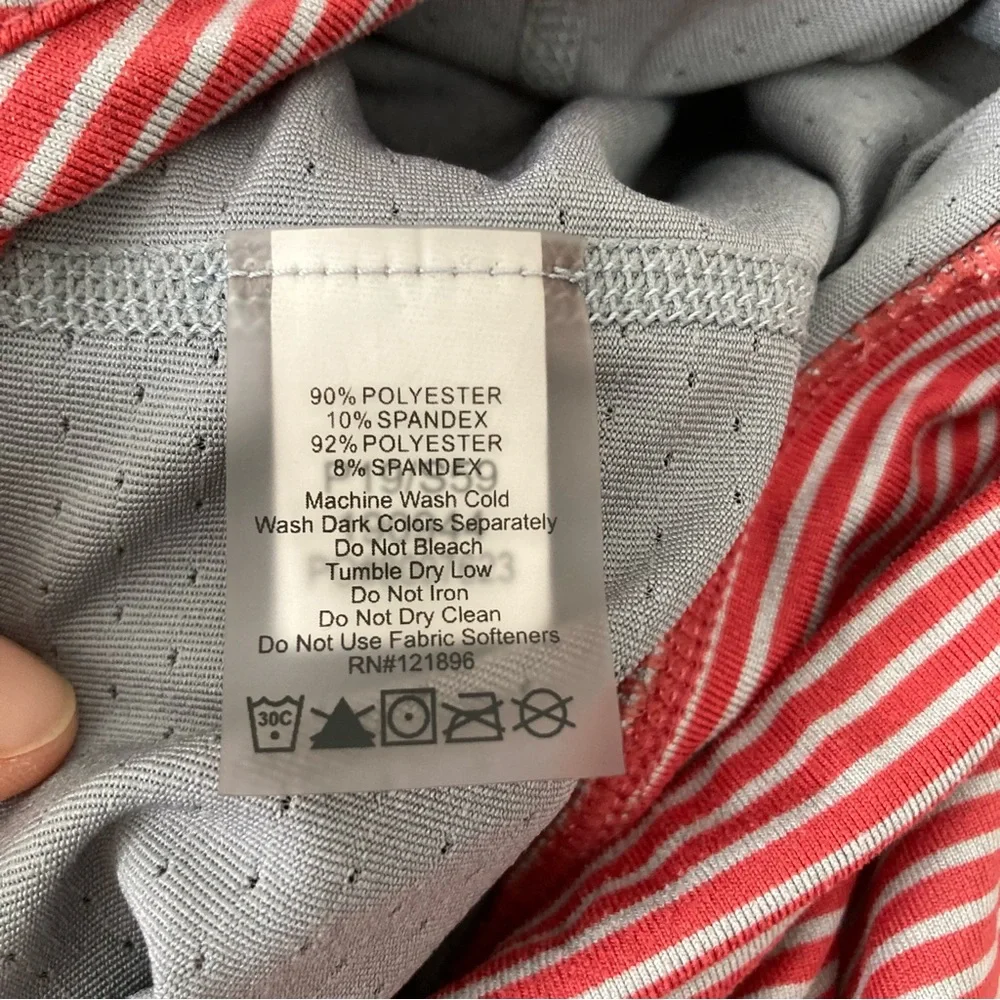 Title Nine striped Dream Skort - Picture 4 of 11